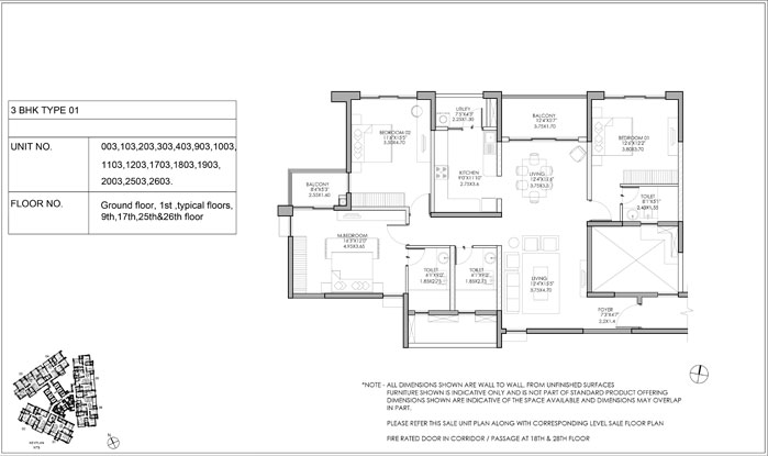 Shapoorji Pallonji Parkwest 2.0 Floor Plan