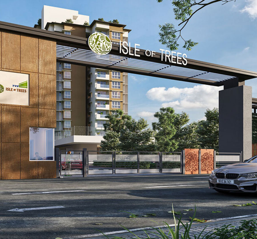 TVS Emerald Isle Of Trees | 3 & 4BHK Residential Apartments, Rachenahalli, Bangalore